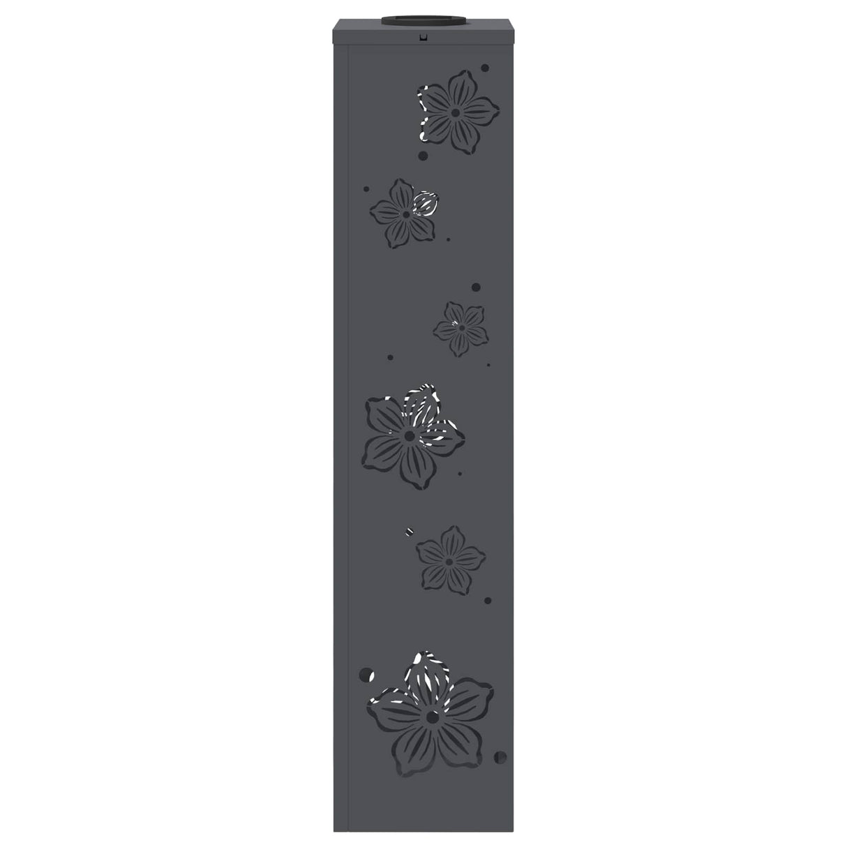 Solar LED Pathway Light 2 pcs Anthracite Cold Rolled Steel