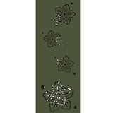 Solar LED Pathway Light 2 pcs Olive Green Cold Rolled Steel