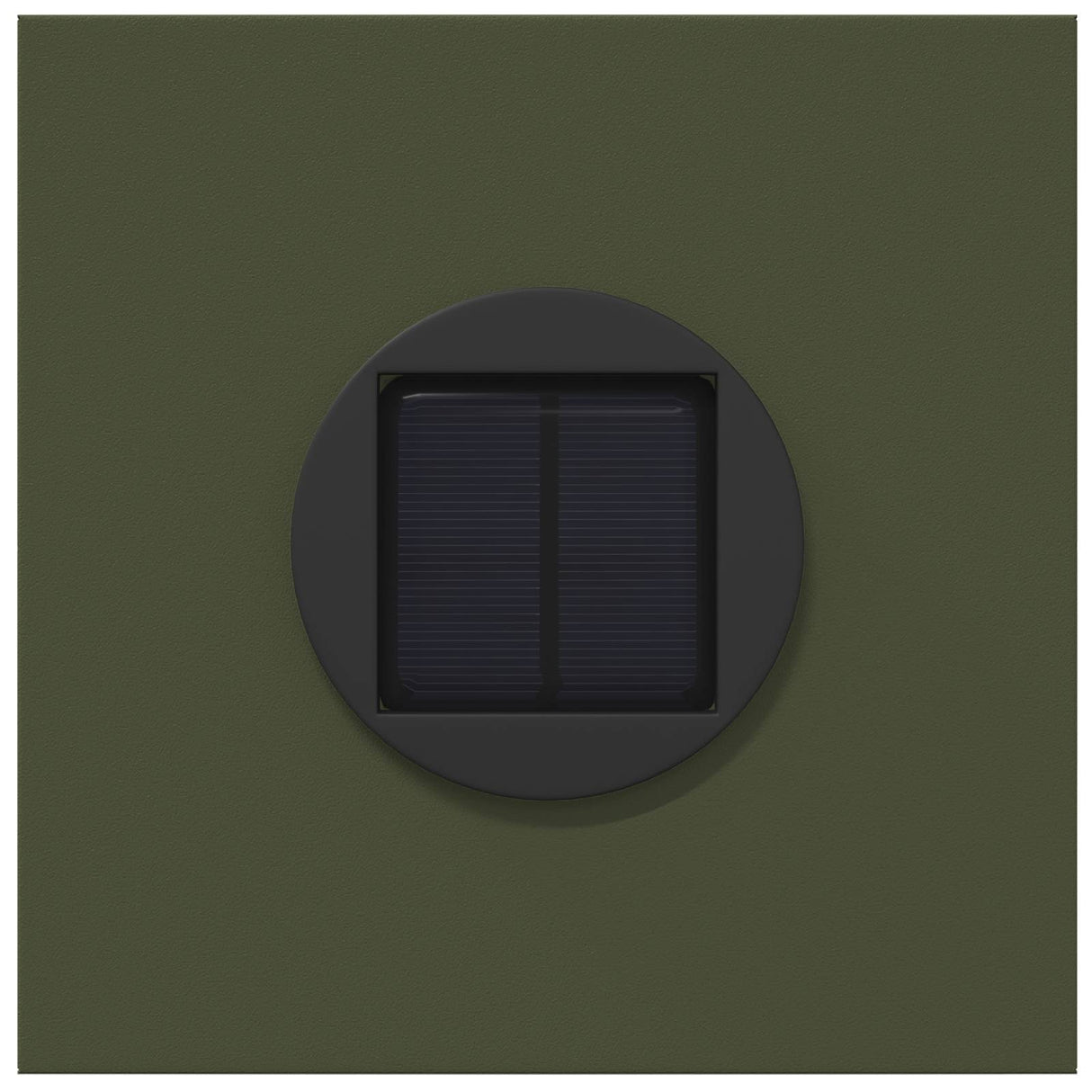 Solar LED Pathway Light 2 pcs Olive Green Cold Rolled Steel