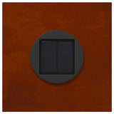 Solar LED Pathway Light 2 pcs Corten Steel Corten Steel