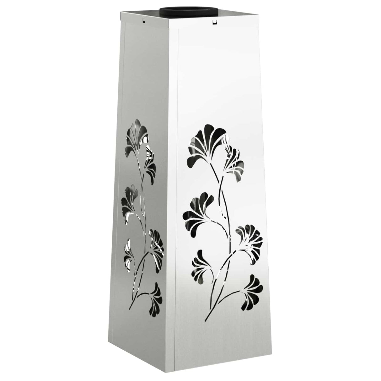 Solar LED Pathway Light 2 pcs Silver Galvanized Steel