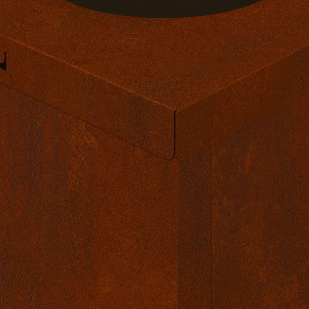 Solar LED Pathway Light 2 pcs Rusty Weathering Steel