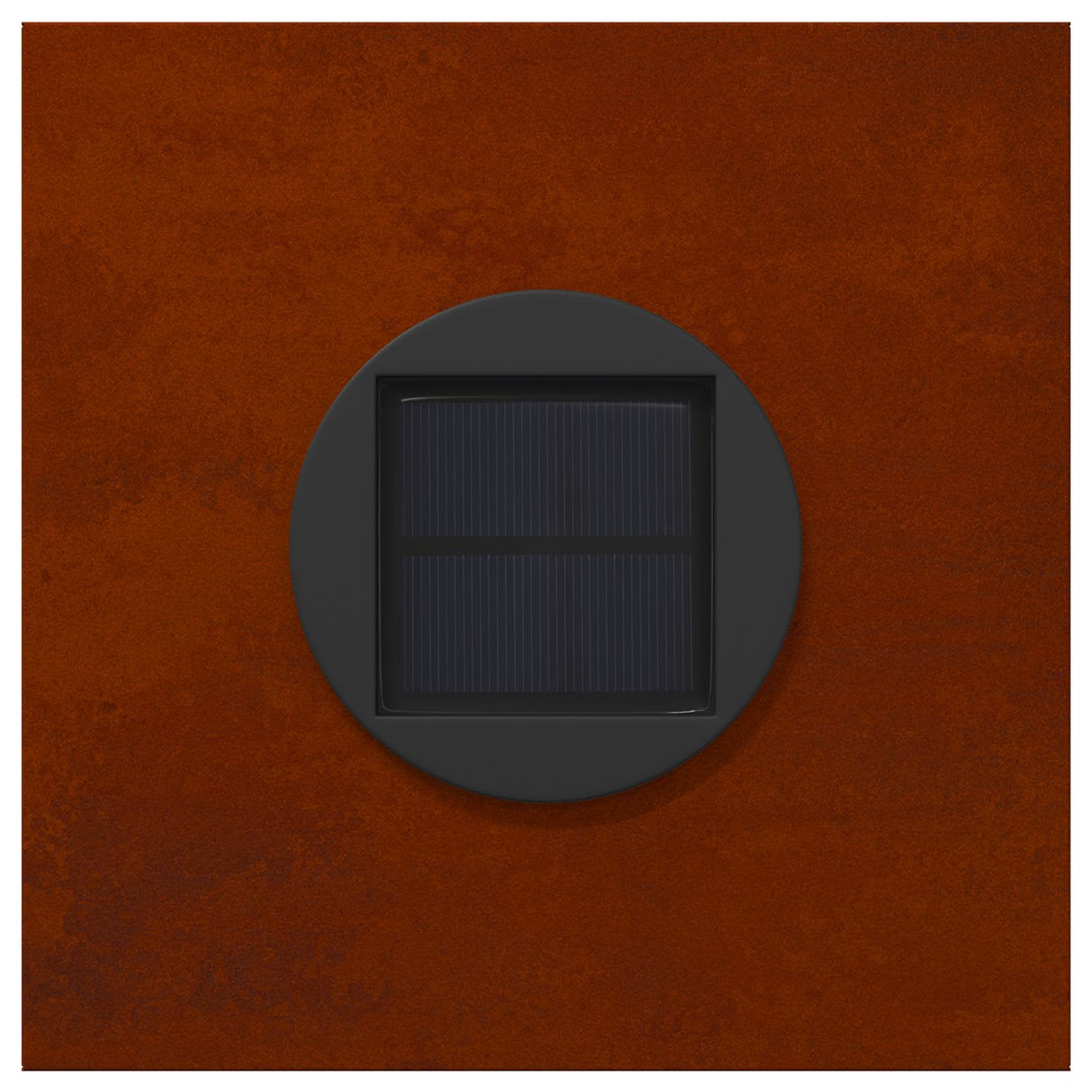 Solar LED Pathway Light 2 pcs Rusty Weathering Steel