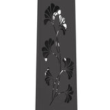 Solar LED Pathway Light 2 pcs Black Cold Rolled Steel