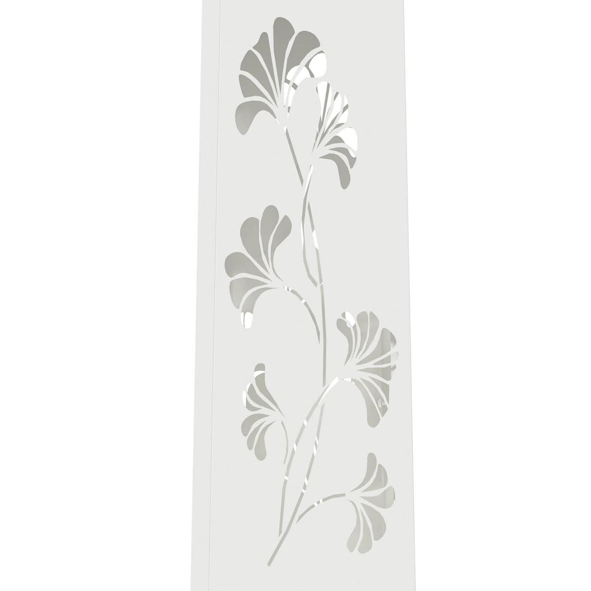 Solar LED Pathway Light 2 pcs White Cold Rolled Steel