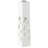 Solar LED Pathway Light 2 pcs White Cold Rolled Steel