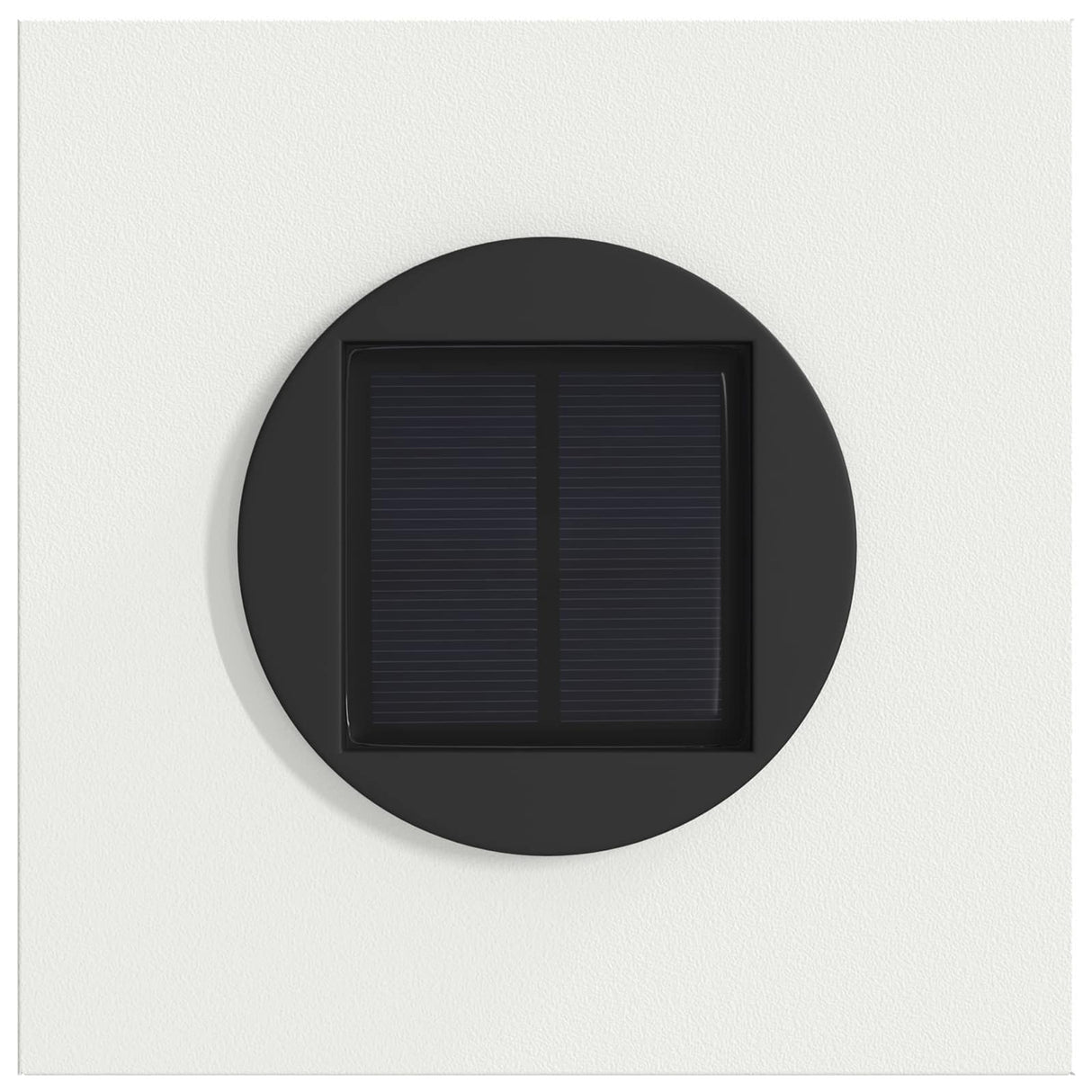 Solar LED Pathway Light 2 pcs White Cold Rolled Steel