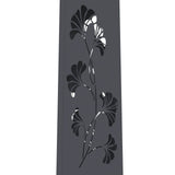 Solar LED Pathway Light 2 pcs Anthracite Cold Rolled Steel