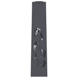 Solar LED Pathway Light 2 pcs Anthracite Cold Rolled Steel