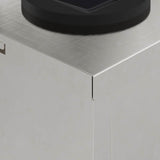 Solar LED Pathway Light 2 pcs Stainless Steel Stainless Steel