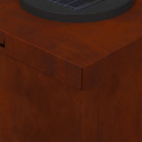 Solar LED Pathway Light 2 pcs Corten Steel Corten Steel