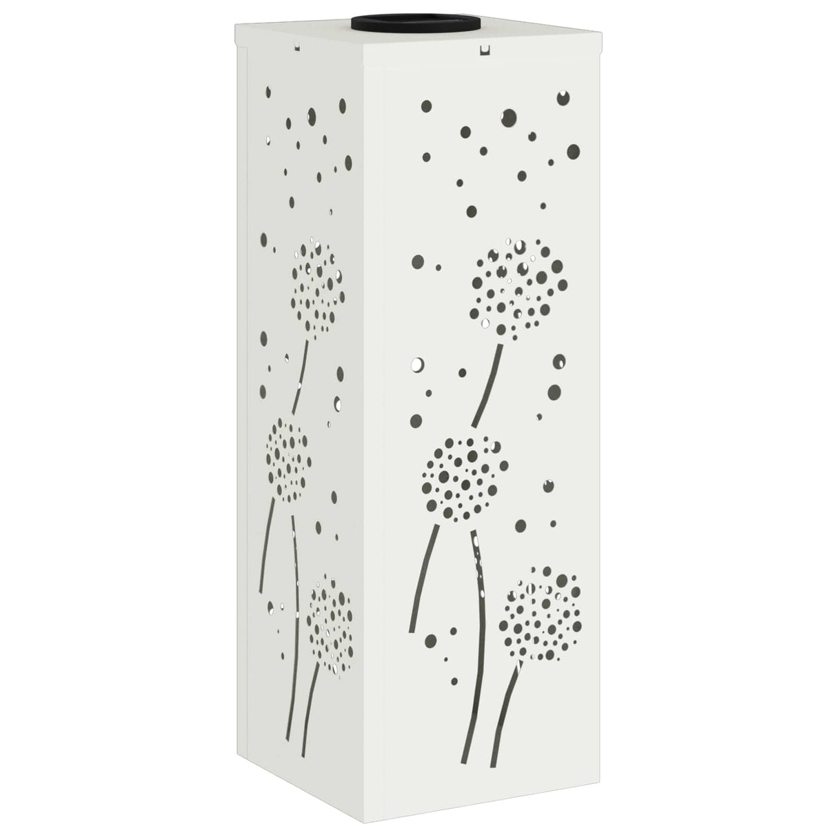 Solar LED Pathway Light 2 pcs White Cold Rolled Steel