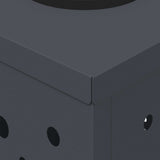 Solar LED Pathway Light 2 pcs Anthracite Cold Rolled Steel