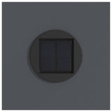 Solar LED Pathway Light 2 pcs Anthracite Cold Rolled Steel