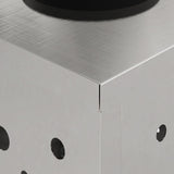 Solar LED Pathway Light 2 pcs Stainless Steel Stainless Steel