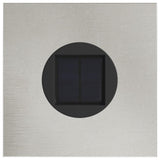 Solar LED Pathway Light 2 pcs Stainless Steel Stainless Steel