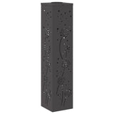 Solar LED Pathway Light 2 pcs Black Cold Rolled Steel