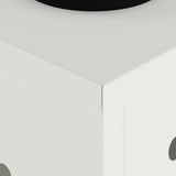 Solar LED Pathway Light 2 pcs White Cold Rolled Steel