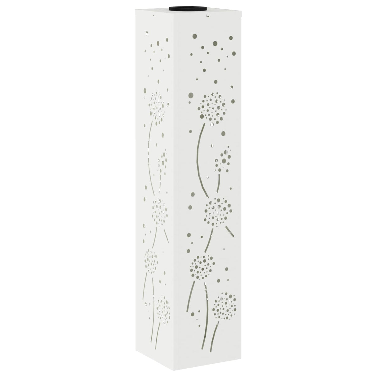 Solar LED Pathway Light 2 pcs White Cold Rolled Steel