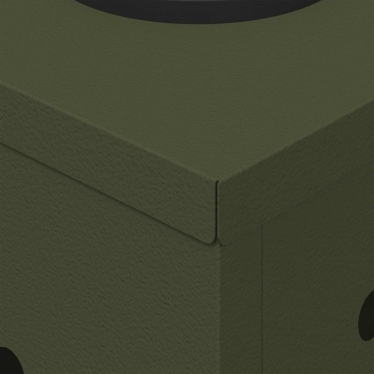 Solar LED Pathway Light 2 pcs Olive Green Cold Rolled Steel