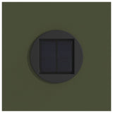 Solar LED Pathway Light 2 pcs Olive Green Cold Rolled Steel