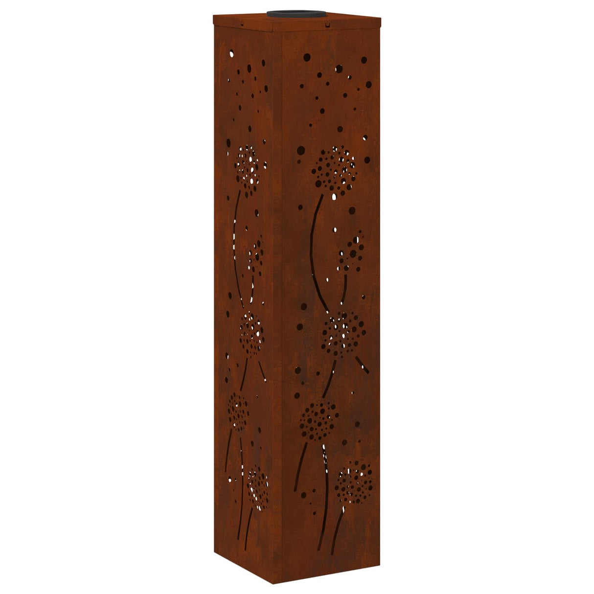 Solar LED Pathway Light 2 pcs Corten Steel Corten Steel