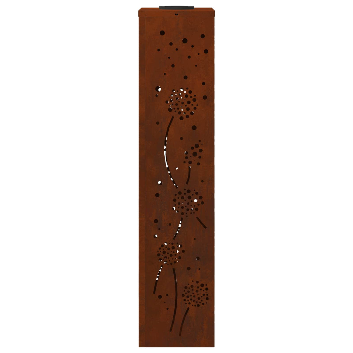 Solar LED Pathway Light 2 pcs Corten Steel Corten Steel