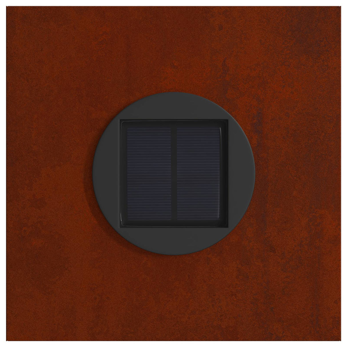 Solar LED Pathway Light 2 pcs Corten Steel Corten Steel