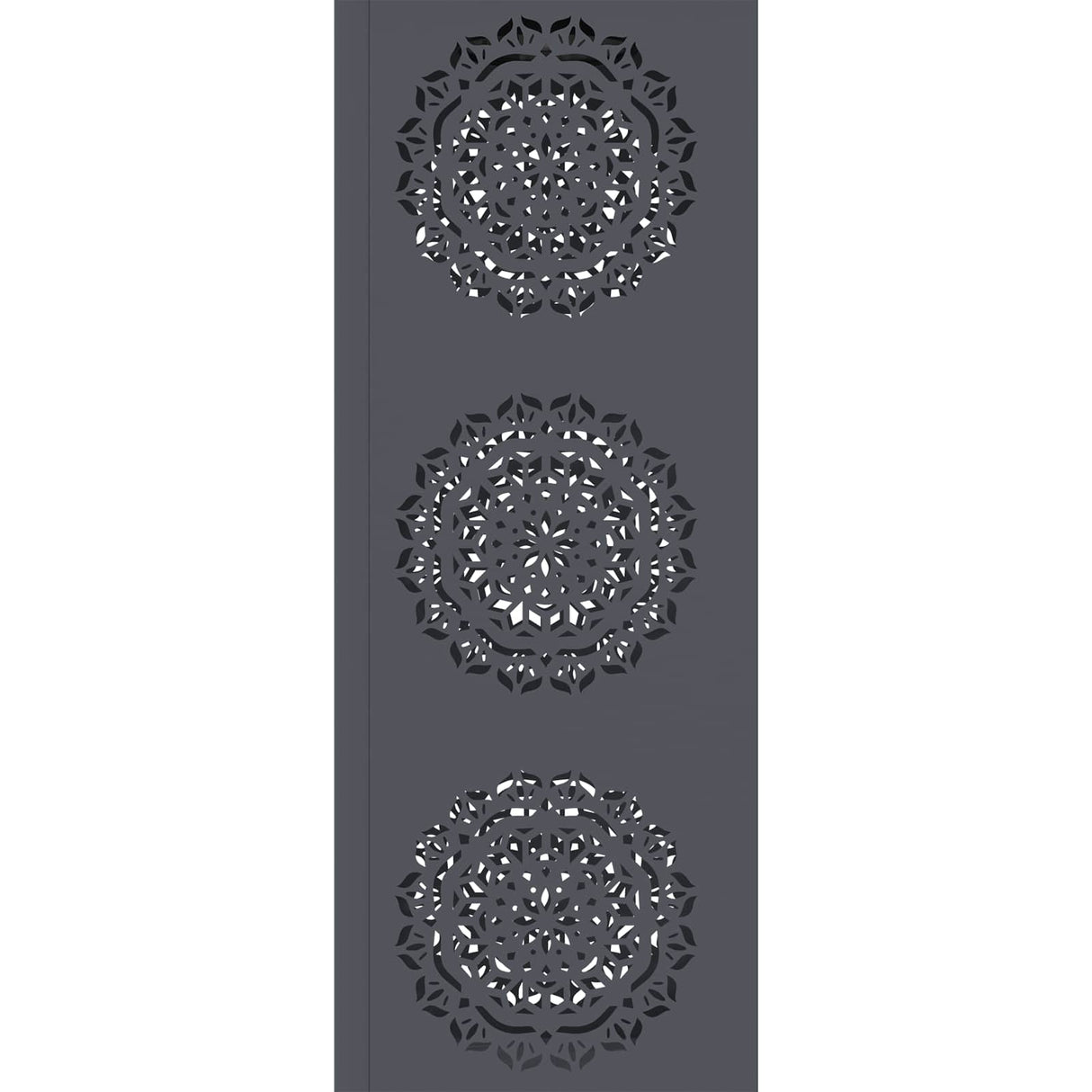 Solar LED Pathway Light 2 pcs Anthracite Cold Rolled Steel