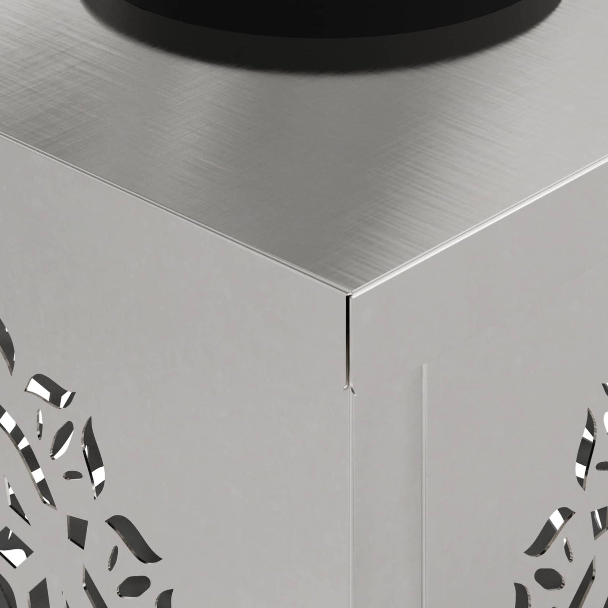 Solar LED Pathway Light 2 pcs Silver Stainless Steel