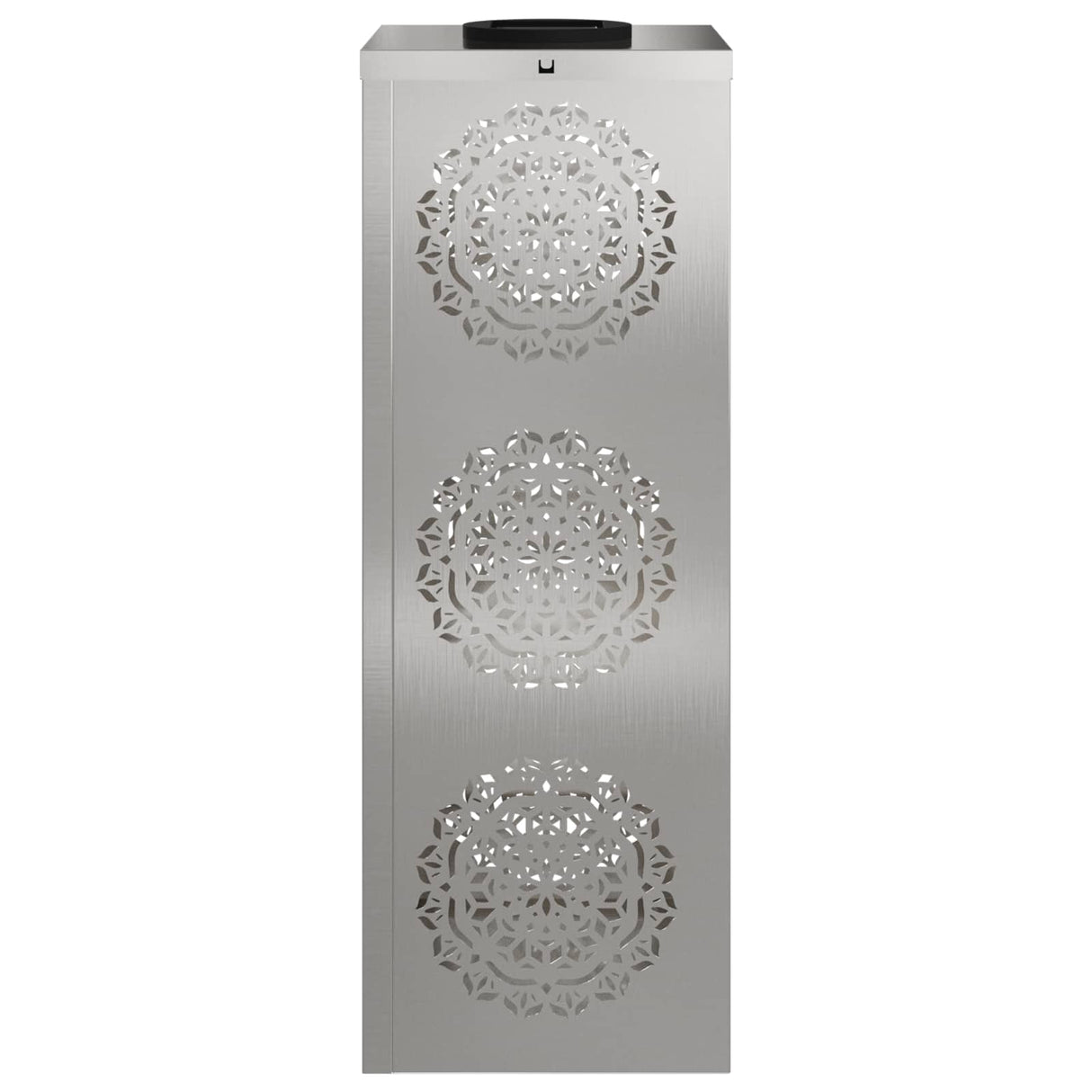 Solar LED Pathway Light 2 pcs Silver Stainless Steel