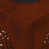 Solar LED Pathway Light 2 pcs Rusty Weathering Steel