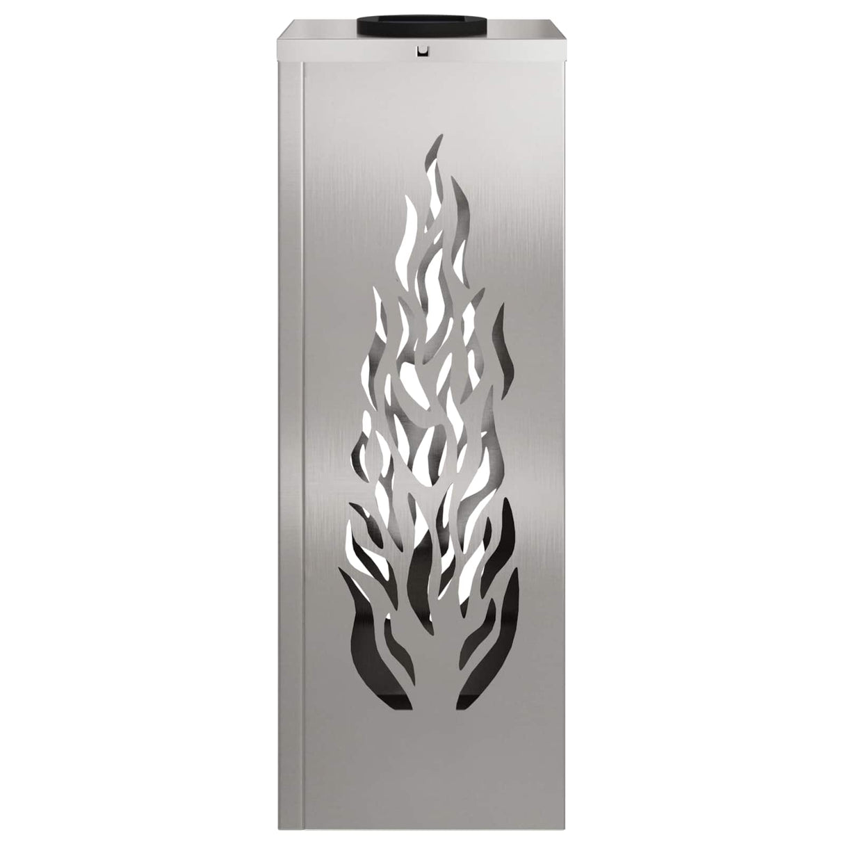 Solar LED Pathway Light 2 pcs Silver Stainless Steel