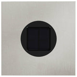 Solar LED Pathway Light 2 pcs Silver Stainless Steel