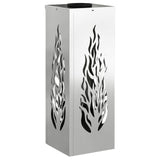 Solar LED Pathway Light 2 pcs Silver Galvanized Steel