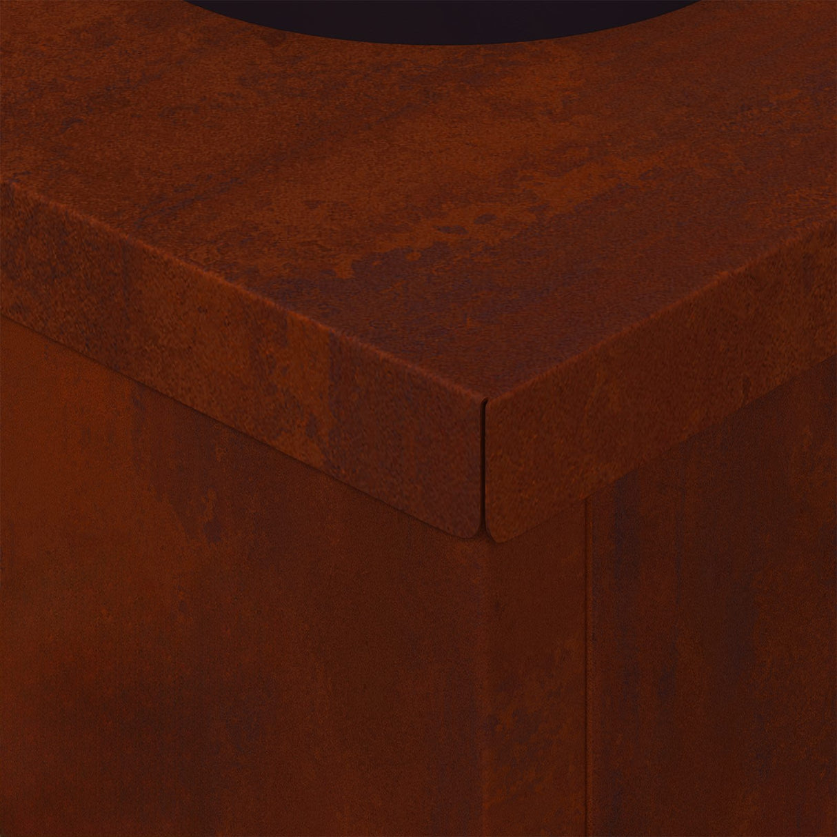 Solar LED Pathway Light 2 pcs Rusty Weathering Steel