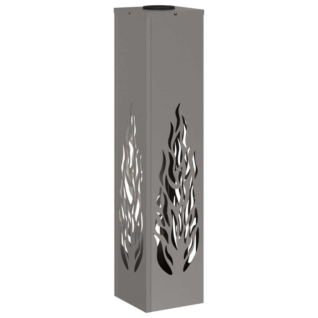 Solar LED Pathway Light 2 pcs Rusty Weathering Steel