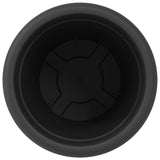 Round Flower Pot 6 pcs Black Ø 34 x 28 cm Plastic