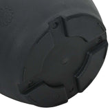 Round Flower Pot 6 pcs Black Ø 39 x 32 cm Plastic