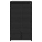 Box Garbage Bin Box Black 65 x 80 x 115 cm Polyethylene