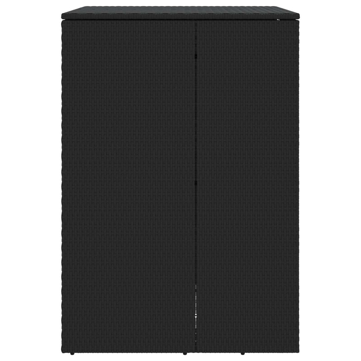 Box Garbage Bin Box Black 65 x 80 x 115 cm Polyethylene