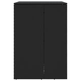 Box Garbage Bin Box Black 65 x 80 x 115 cm Polyethylene