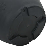 Plant Pots 6 pcs Black Ø 26 x 21.5 cm Plastic