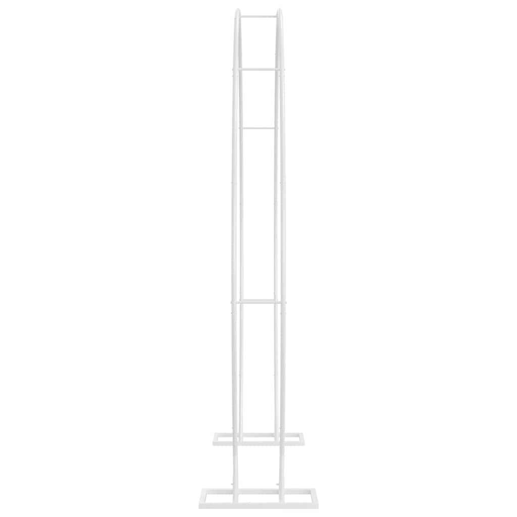 Wedding Arch White 220 x 45 x 200 cm Steel