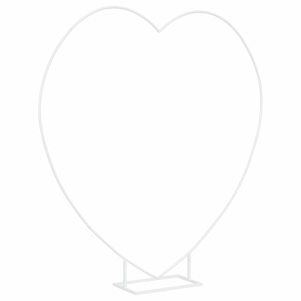 Wedding Arch White 195 x 35 x 211 cm Steel