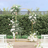 Wedding Arch Gold 100 x 39 x 200 cm Steel