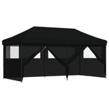 Party Tent Folding Black 292 x 580 x 315 cm Oxford Fabric