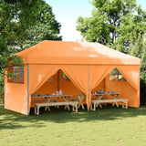 Party Tent Folding Orange 292 x 580 x 315 cm Oxford Fabric