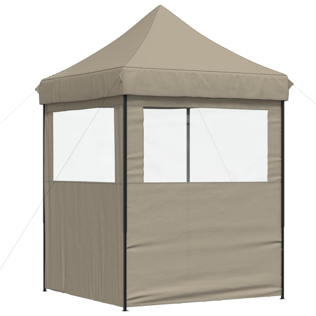 Party Tent Folding Taupe 200 x 200 x 306 cm Oxford Fabric