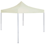 Party Tent Folding Cream 291 x 291 x 315 cm Oxford Fabric